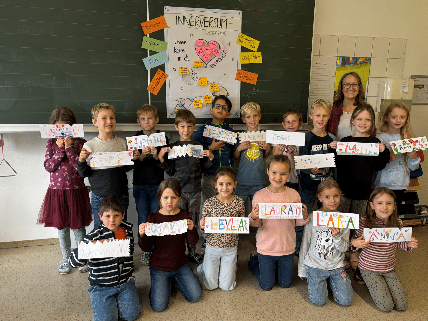 Klasse im INNERversum-Unterricht